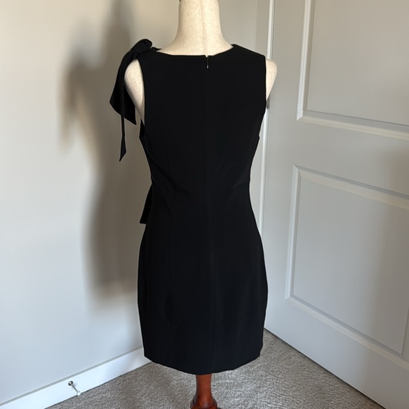 NWT Cinq a Sept Mini Nanon Dress In Black Mini size 8 - Picture 4 of 8
